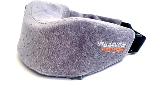 Glide Gear Pillow Neck Chin Support for CPAP Sleep Apnea Stop Snoring Travel Sleep Cushion - Grey - color: Grey