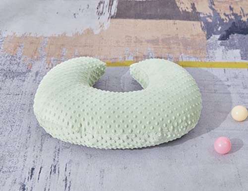Nursing Pillow and Body Positioner with Premium Slipcover - color: Bay Green