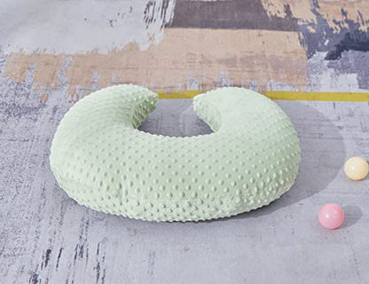 Nursing Pillow and Body Positioner with Premium Slipcover - color: Bay Green