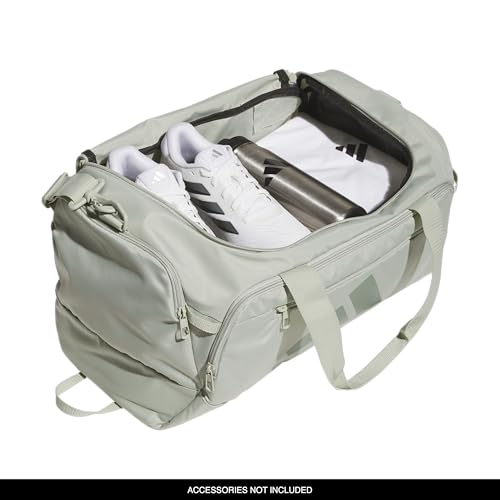 adidas Defender Duffel Bag - color: Halo Green/Silver Green/Small 42L, size: Small (42L), style: Small 42l