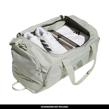 adidas Defender Duffel Bag - color: Halo Green/Silver Green/Small 42L, size: Small (42L), style: Small 42l