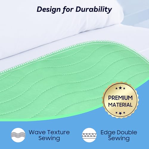 Fygrip 2 Pack 36” x 54” Extra Heavy Absorbency Washable Underpads Bed Pads - size: 2 Pack - 36" x 54"