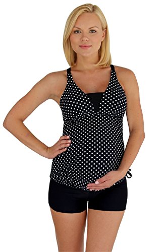 Mermaid Maternity Women's Maternity Boyshort Swim Bottom - size: 8-10