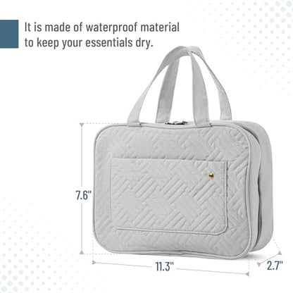 Travel Toiletry Bag Organizers, Gray