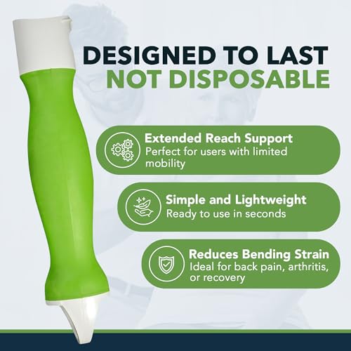 FreedomWand Handle, Contoured Grip, Hanging Loop, Toilet Tool - size: Handle Replacement