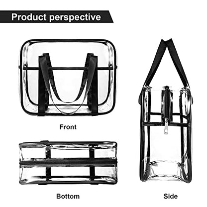 Large Clear Makeup Bag, Cosmetics Organizer Bag, pvc Travel Toiletry Bag