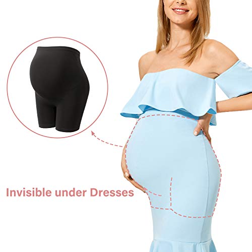 Gratlin Women's Maternity Shapewear Shorts - color: Black, size: X-Small
