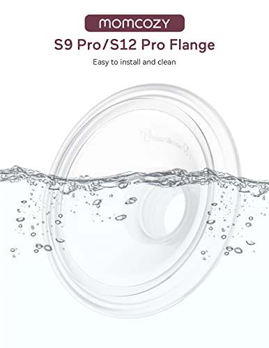 Momcozy S9/S12 Pro Replacement Accessories, Double-Sealed Flange 24mm, 1 PC - size: DL 24mm (1-Pack)
