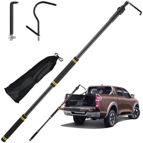 Bed Buddy Truck Tool, Truck Cargo Grabber telescoping 34-74" Pickup Truck Bed Retriever Tool Conveniently Store the CAR Truck RV Tools Avoid Climbing Truck Bed Efficient Cargo Retriever - size: 34-74 inch