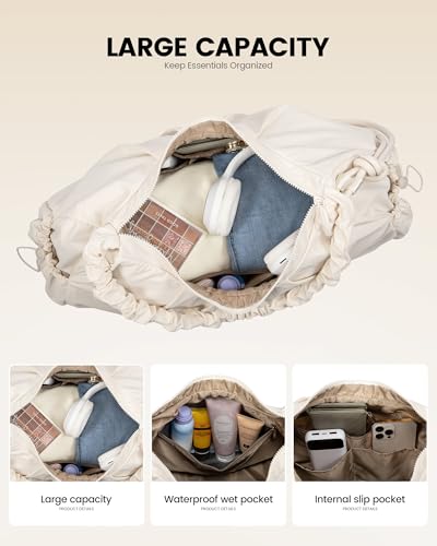 LOVEVOOK Gym Bag For Women,Yoga Mat Bag