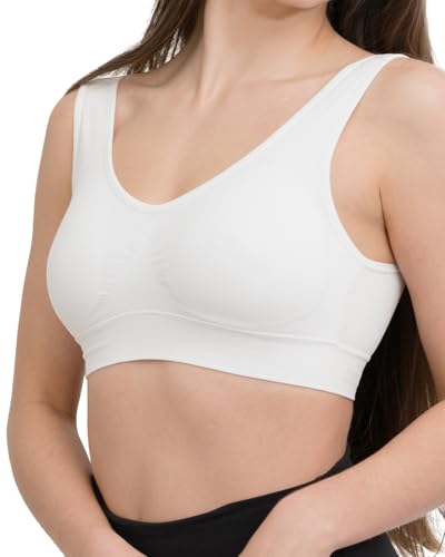 Coobie Comfort Bra - color: White, size: XX-Large