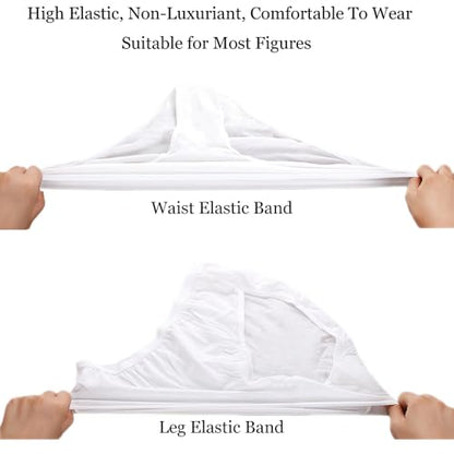STARLY Women's Disposable Pure Cotton Underwear Travel Panties - color: White, size: Large
