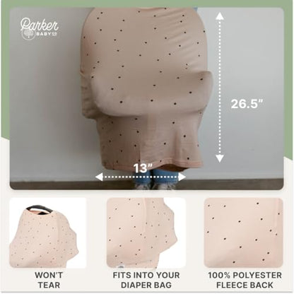 Parker Baby Co. Multi-Use Cover - Carseat Cover, Nursing Cover - Bliss - color: Bliss