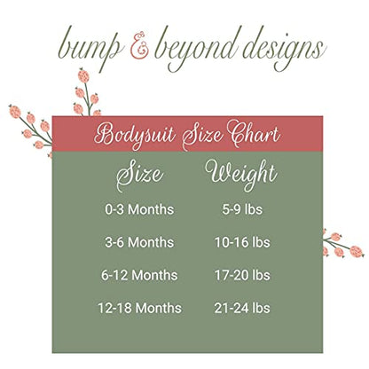 Bump and Beyond Designs Surprise Pregnancy Announcement Grandparents, Little Blessing - color: White, size: 3-6 Months