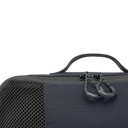 Plano StowAll Packing Cube, Medium, Black, Lightweight Expandable Gear Organizer with Mesh Panel, Fits Sportsman’s Trunks, Backpacks and Luggage - style: Medium