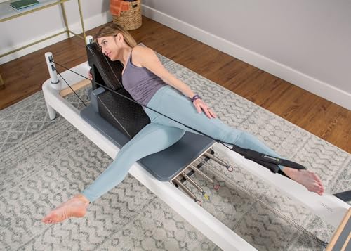 Balanced Body PilatesAngle & Accessories – Reformer Workout Wedge, Resistance Band, and Neck Support for Home Gym & Studio - style: Accessory Pack Only
