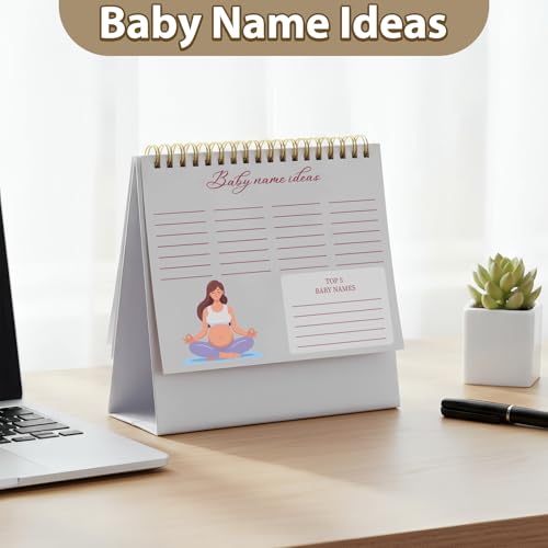 Gueevin Pregnancy Calendar for First Time Moms Weekly Baby Growth Gift