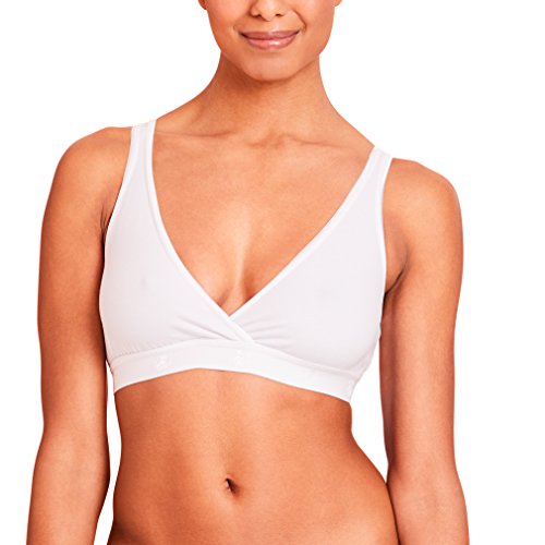La Leche League International Womens Bralette - color: White, size: XX-Large