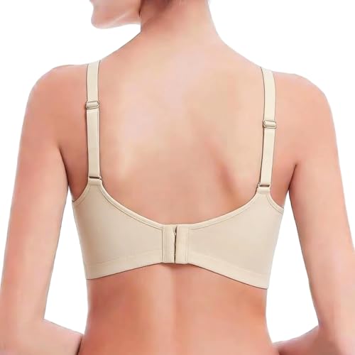 3 Pack Seamless Nursing Bras, Adjustable Breastfeeding Soft Maternity Bra, Women Comfort Pregnancy Sleep Bralette. - color: Black-beige-grey, size: Medium