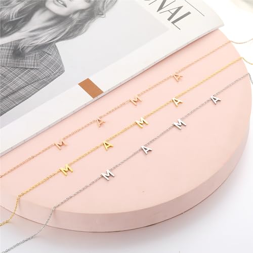 SKQIR Mama Necklaces for Women with Message Card - color: Rose Gold MAMA