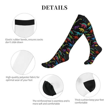Compression Sock Graduated Knee High Sock for Women Men - color: 15