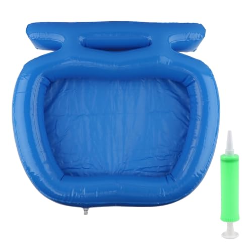 Inflatable Pool Foot Bath Basin, Portable PVC Foot Washing Tub for Pool