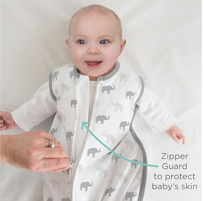 Amazing Baby Muslin Sleeping Sack - color: Watercolor Roses, size: Medium (6-12 Month)
