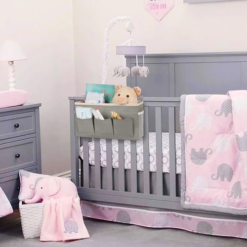 Bedside Caddy Bedside Storage Bag for Headboards/Bunk Bed - color: 1PC New Grey