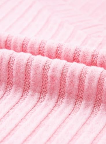 SHEWIN Women's Pajama Sets Ribbed Knit 2 Piece Lounge Sets - color: B Hot Pink, size: XX-Large