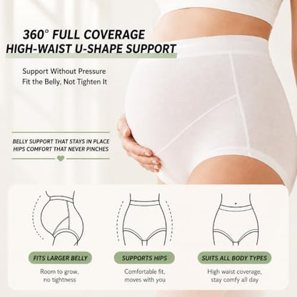 Viraelive Women's High-Rise Maternity & Postpartum Disposable Underwear - size: Large