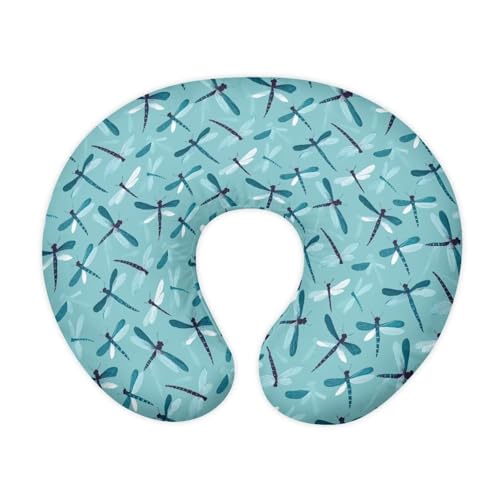 Blue Arrow Nursing Pillow Cover, Trendy Simple Pillow Case, Flexible Removable Cover Fit Standard Crescent Nursing Pillow, ONE - color: Blue Arrow, size: 1 pack