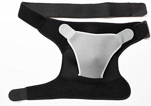 Shoulder Stability Brace Adjustable Shoulder Support with Pressure Pad, Light Breathable Neoprene Rotator Cuff Shoulder Support for Sport, Dislocated AC Joint, Labrum Tear, Shoulder Pain