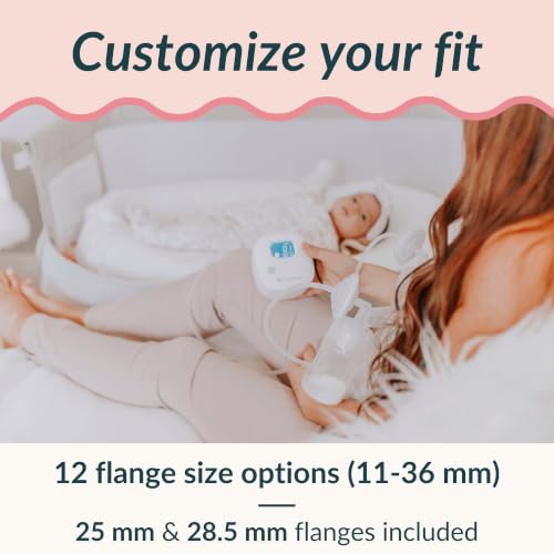 Ameda MYA Joy Portable Double Electric Breast Pump | Hospital Grade - color: White With No Tote