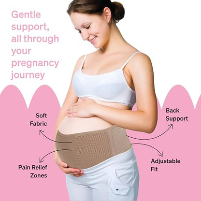 Love Noobs Pregnancy Belly Band, Maternity Band Belly Support