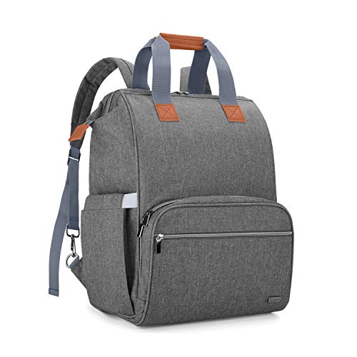 Teamoy Breast Pump Backpack Compatible with Spectra S1,S2, Medela, Gray - color: Gray