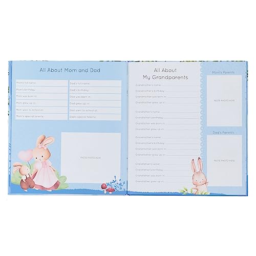 With Love My First Year A Memory Book for Baby Boys Blue Keepsake Photo Book