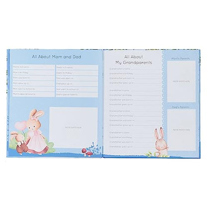 With Love My First Year A Memory Book for Baby Boys Blue Keepsake Photo Book