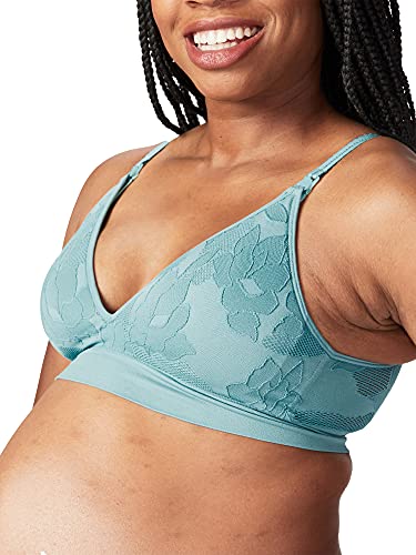 Cake Maternity Freckles Recycled Wire Free Nursing Bra for Breastfeeding, Wireless Maternity Bra (for B-H Cups) - size: (Small) 32B/E