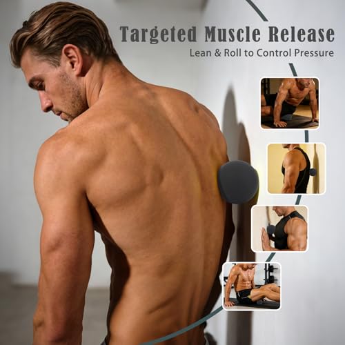 Silicone Massage Ball Set, 2 Pack Smooth & Textured with Mesh Bag - style: Smooth & Wave-Texture Set