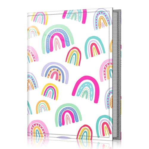 Fintie Photo Album 4x6 Photos - 52 Pockets Small Wallet Albums For Family - color: Dreamy Rainbow