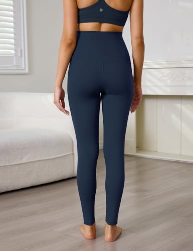 Buttergene 3 Pack Maternity Leggings with Pockets - color: Black/Dark Grey/Navy, size: Large
