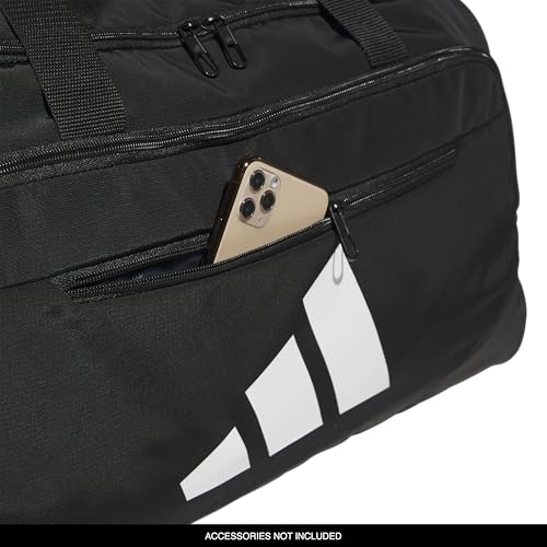 adidas Defender Duffel Bag, Black, OSFA - color: Black/Medium 59L, style: Medium 59l