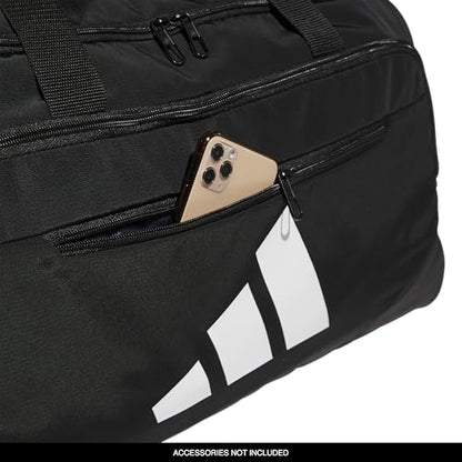 adidas Defender Duffel Bag, Black, OSFA - color: Black/Medium 59L, style: Medium 59l