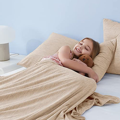 Marchpower Arc-Chill Cooling Blanket for Hot Sleepers Throw Size Beige - color: Beige, size: Throw 51" X 67"