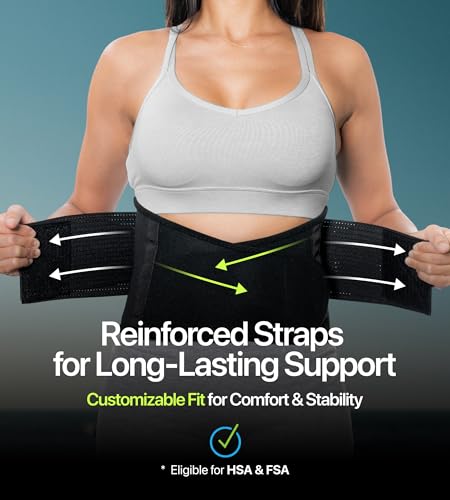 Plus Size Back Brace, Lower Back Pain Relief, Size 3XL