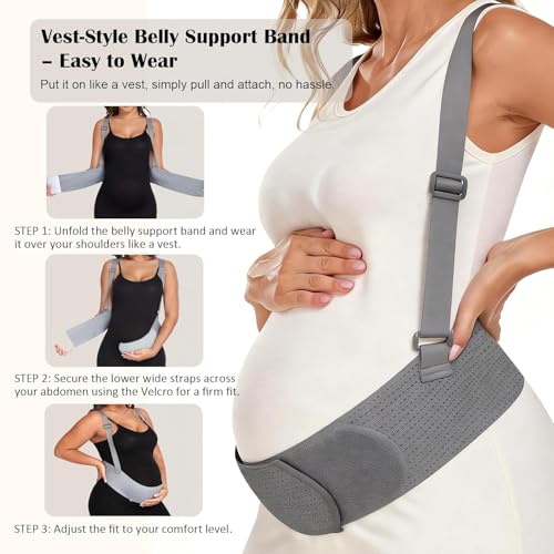 Pregnancy Belly Bands for Pregnant Women, Maternity Pregnancy Support Belt