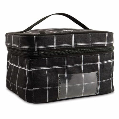 PackIt Freezable Breastmilk Cooler & Formula Cooler, Black Grid - color: Black Grid