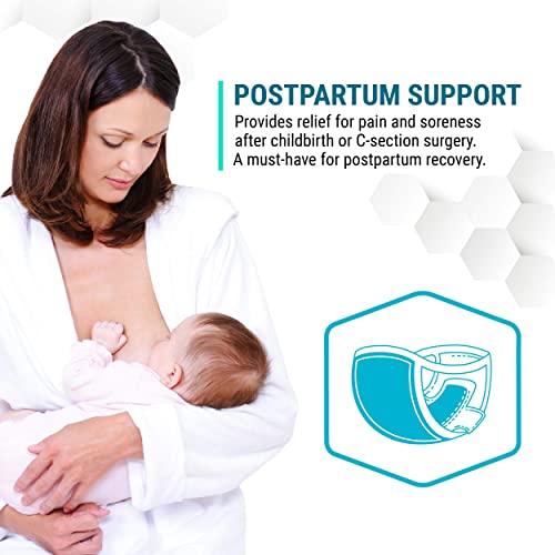 ICEWRAPS Instant Perineal Cold Pack and 4x10 Reusable Perineal Gel Ice Packs Bundle - Cold Pack for First Aid, Breastfeeding, Mastitis, Postpartum, Hemorrhoid, and Perineal Injuries