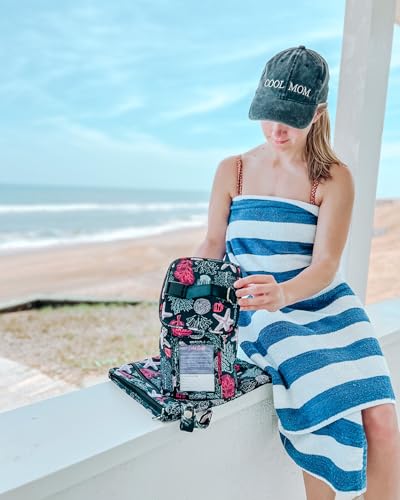 Sarah Wells Cold Gold Breastmilk Cooler with Ice Pack (Ocean) - color: Ocean