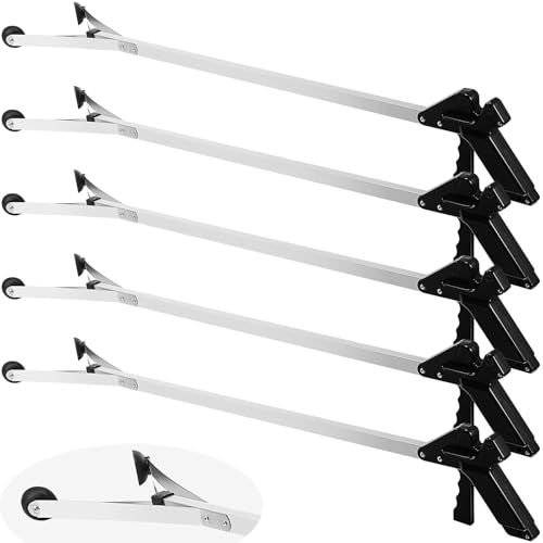 Sabary 5 Pack Suction Cup Grabber Reacher Tool Trash Picker,Black,43inch - color: Black, size: 43 Inch